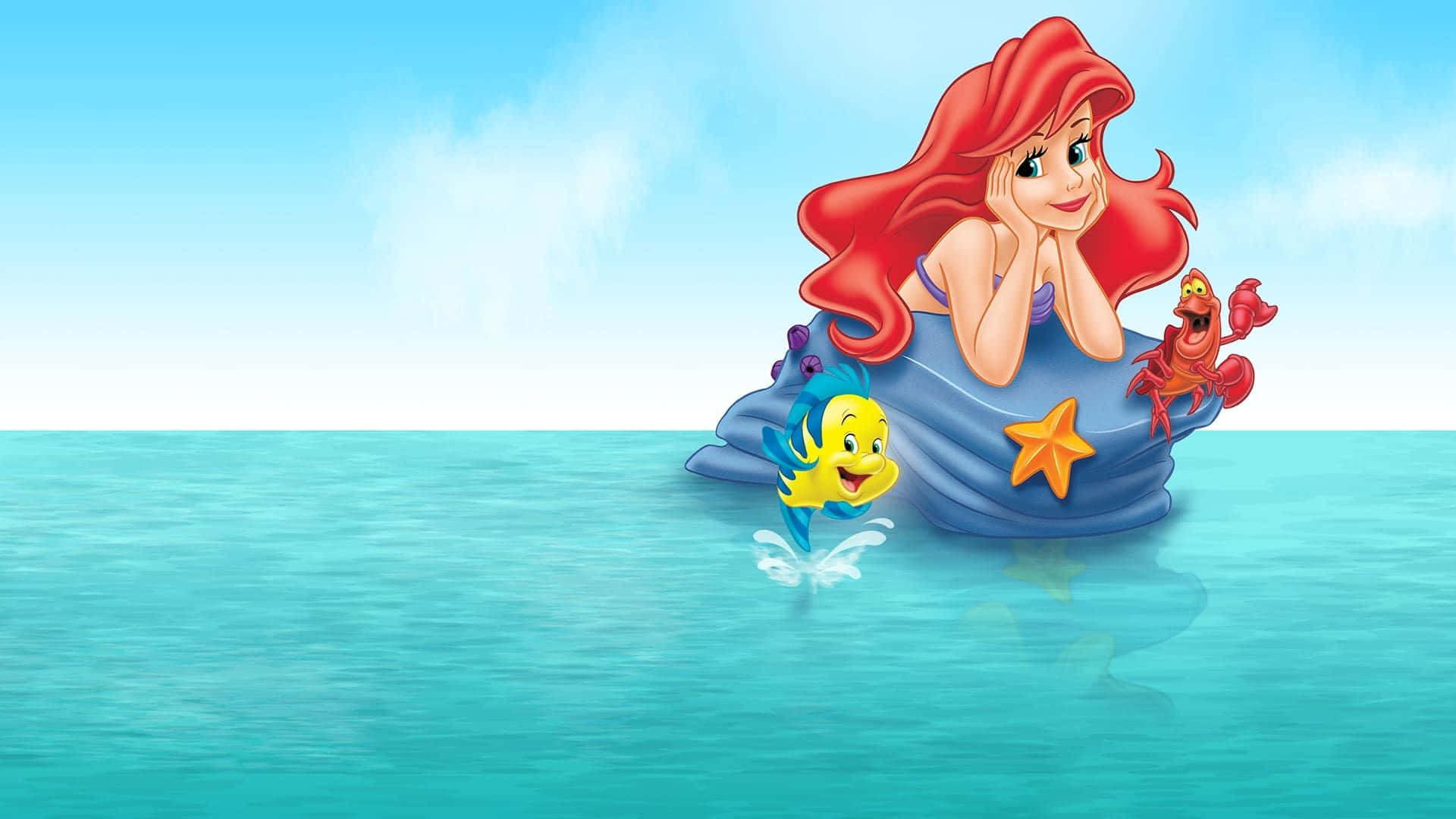 Ariel in a magical underwater moment.