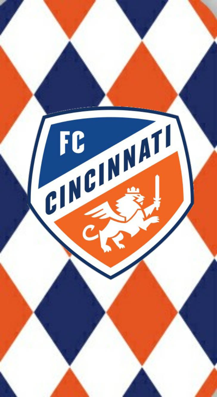 Logoen på den fantastiske FC Cincinnati Wallpaper