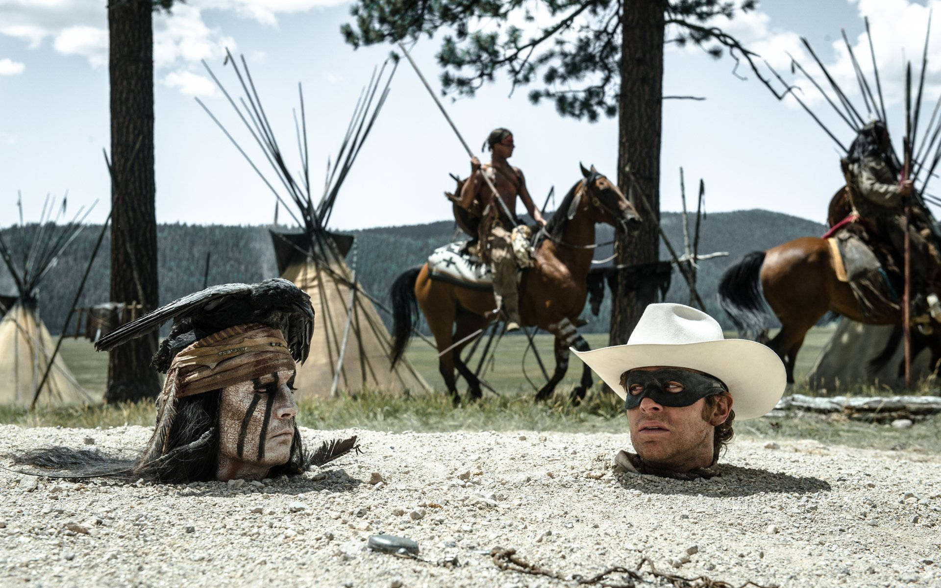 The Lone Ranger Buried Bodies Wallpaper
