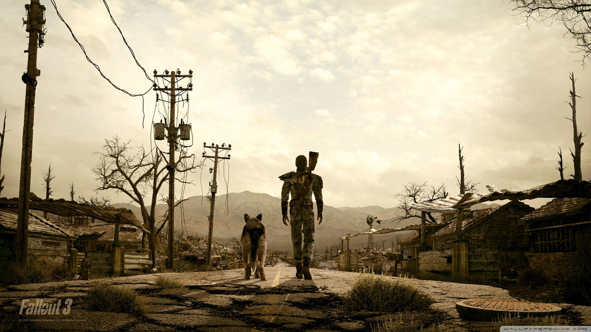 The Lone Wanderer In Fallout 3