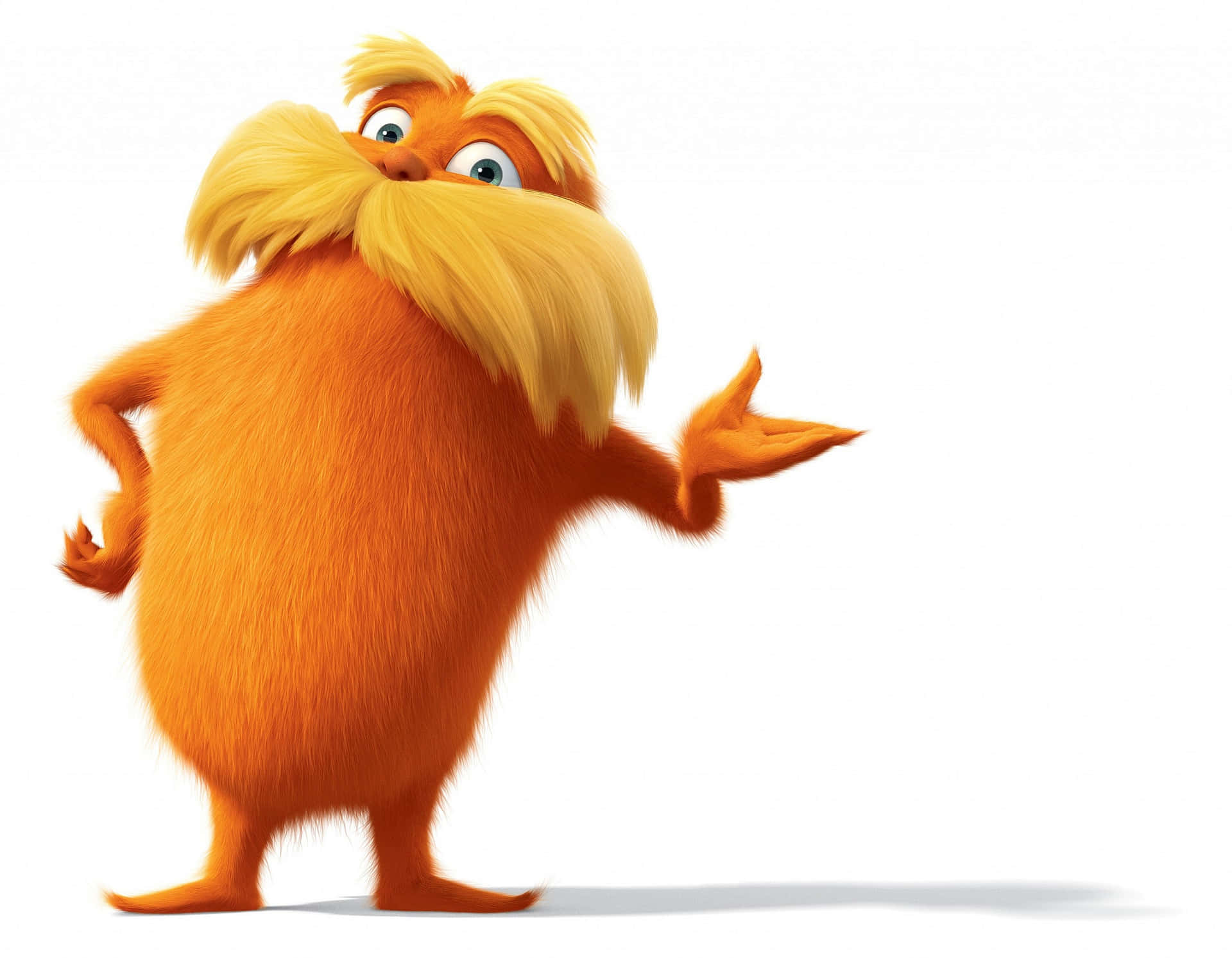 The Lorax Standing Pose Wallpaper
