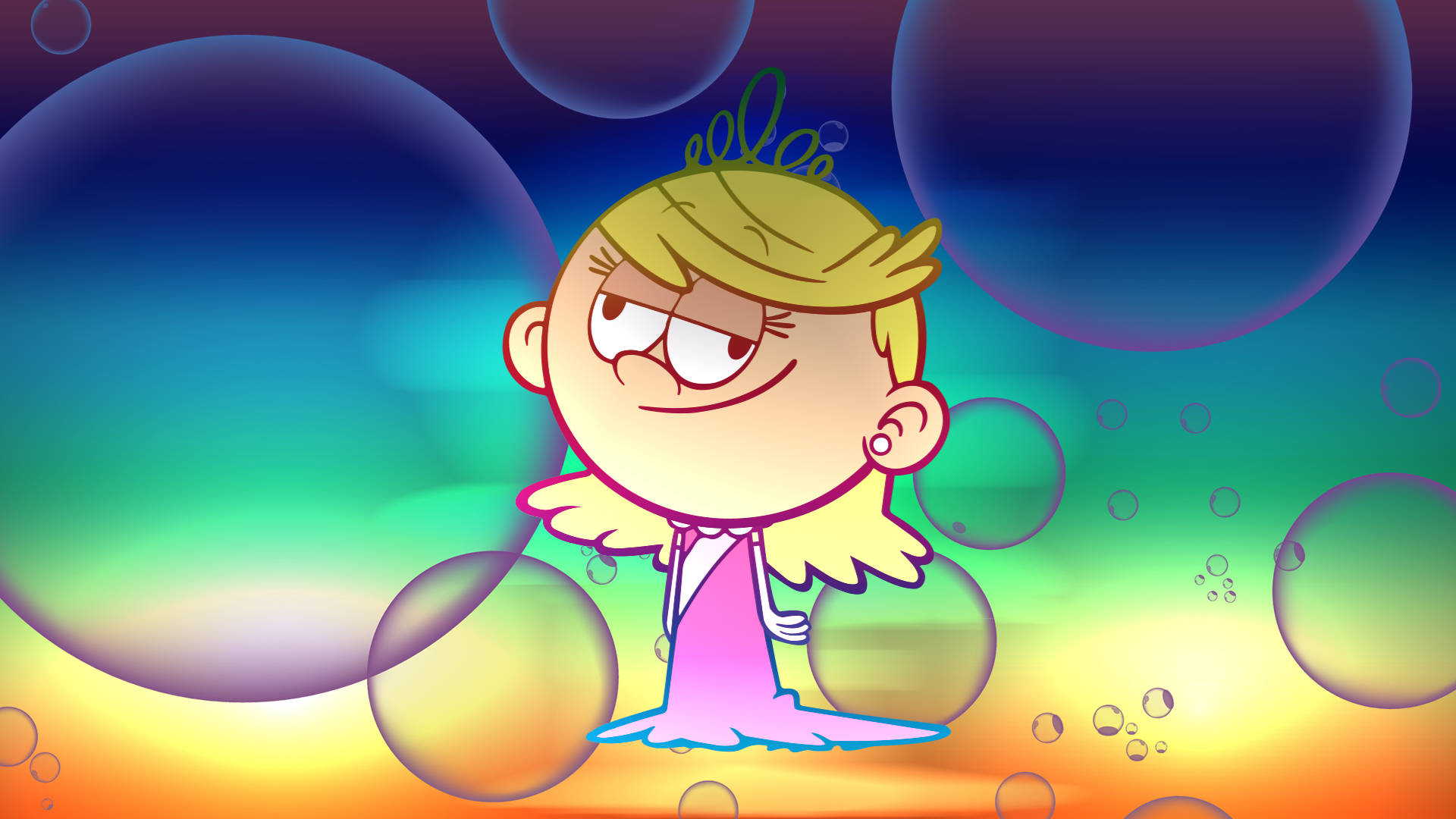 The Loud House Lola And Bubbles Wallpaper