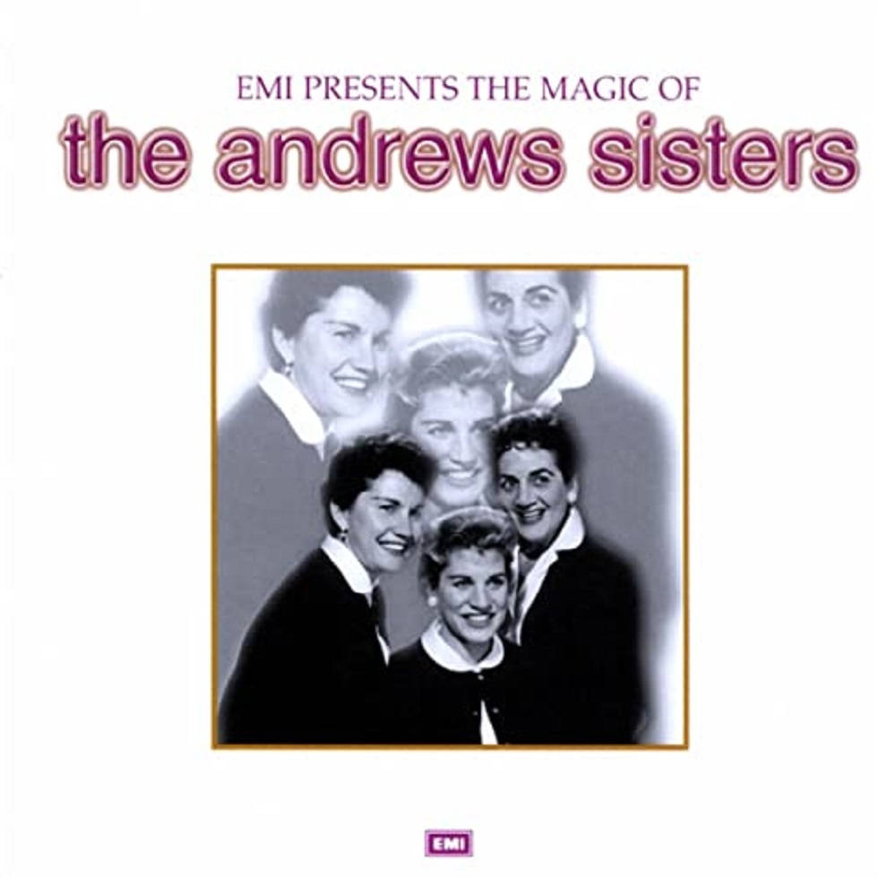 Magien fra The Andrews Sisters Album Cover. Wallpaper