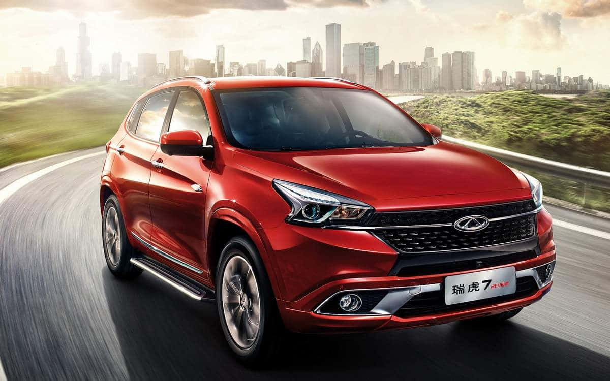 The Majestic Chery Tiggo 7 - Elegance And Performance Combined Wallpaper