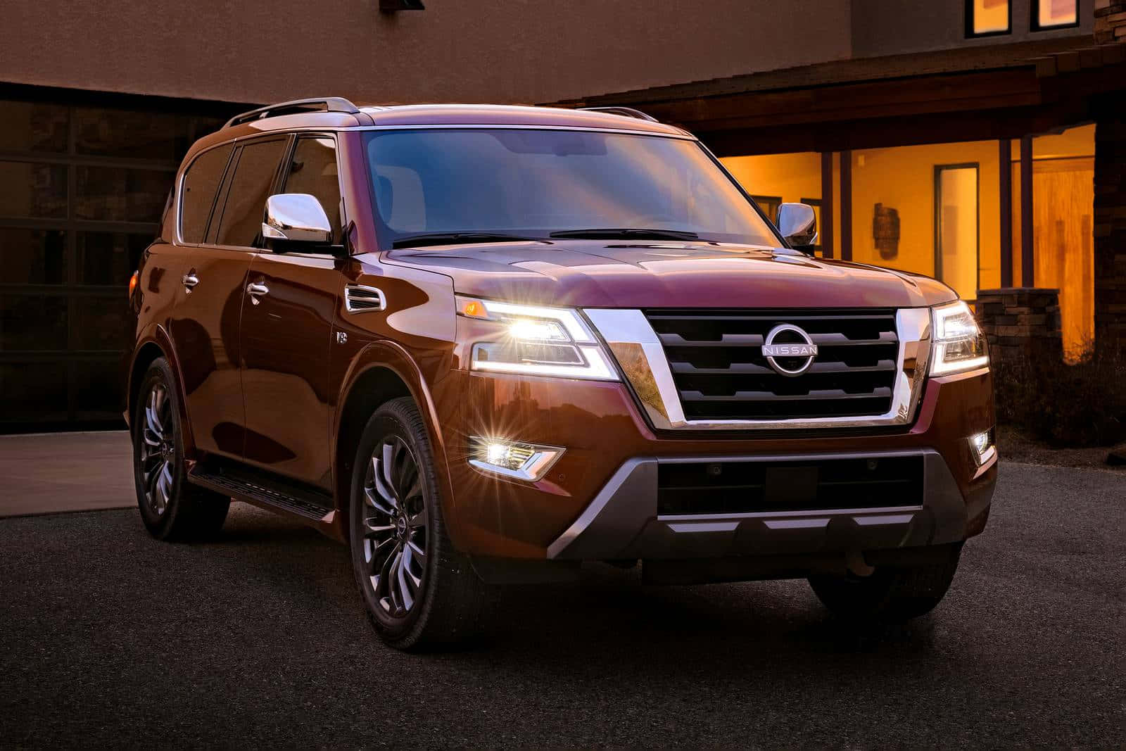 The Majestic Nissan Armada In Its Prime Wallpaper