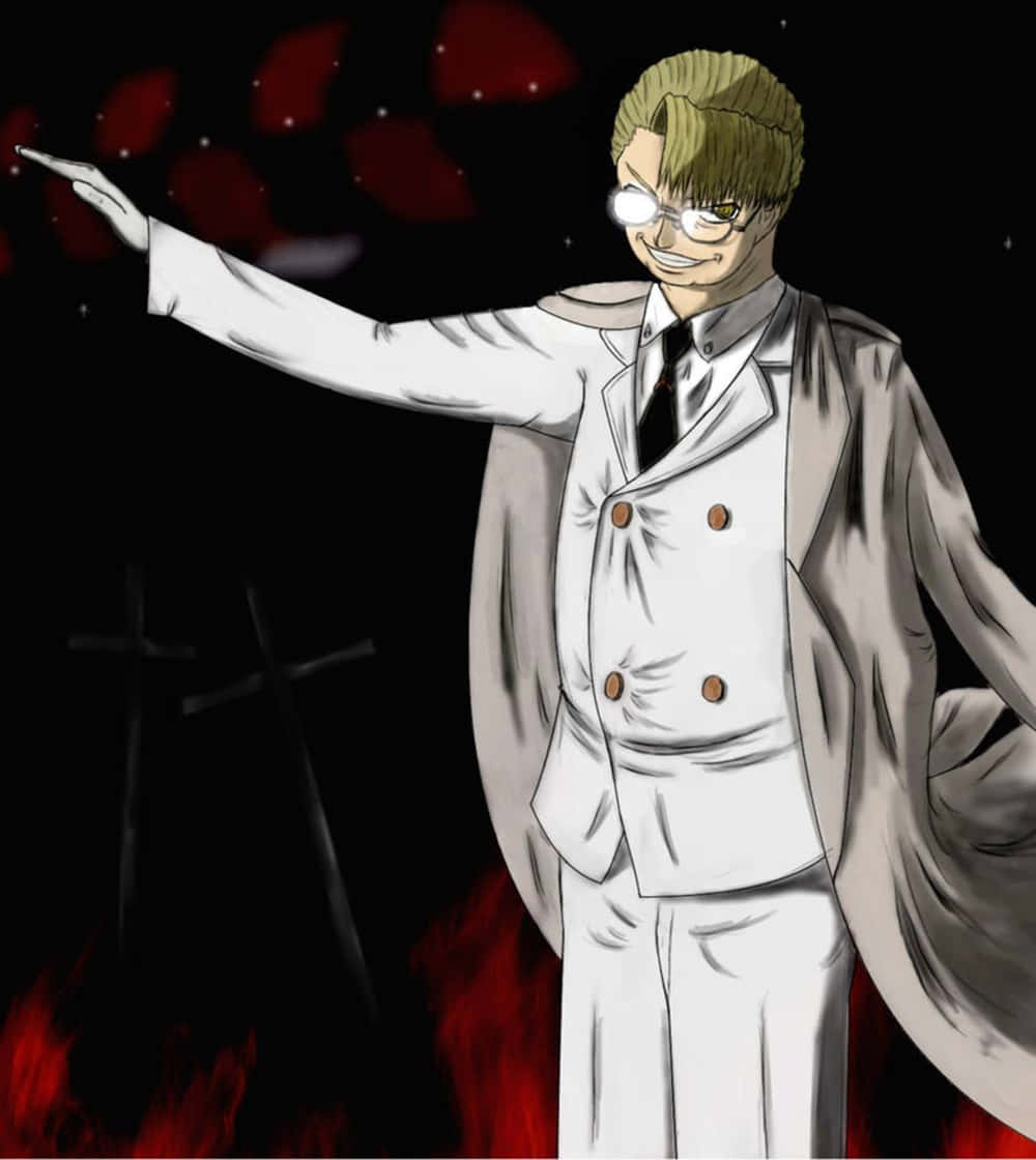 The Major - Mastermind Behind Millennium In Hellsing Series Wallpaper