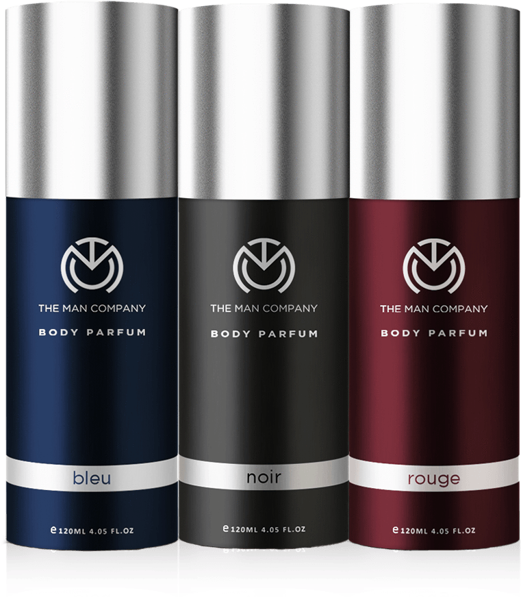 The Man Company Body Parfum Collection PNG