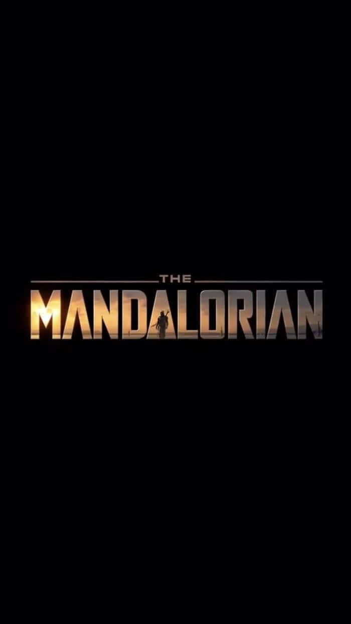 Serienavnet The Mandalorian - iPhone Mobil Tapet Wallpaper