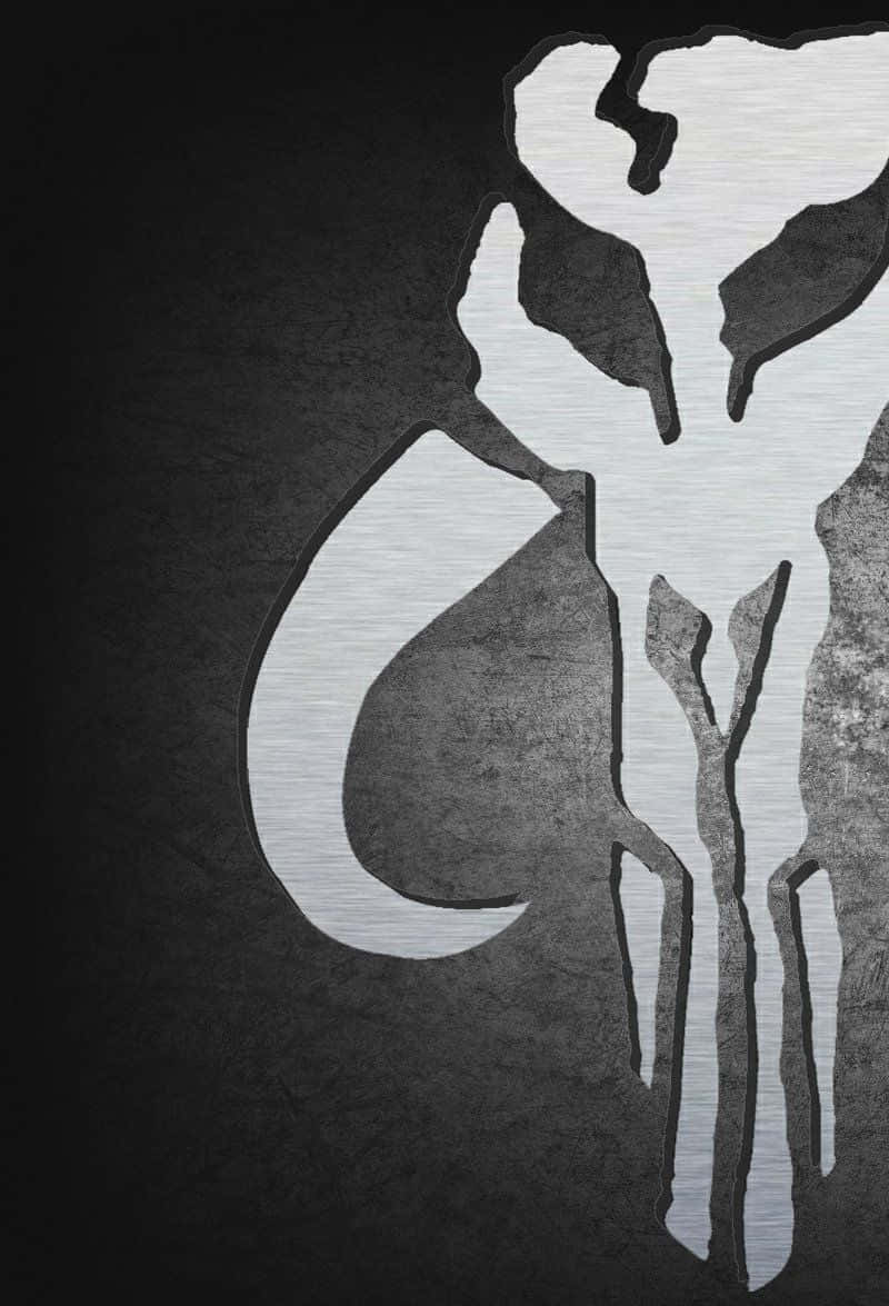Mythosaur Skull The Mandalorian iPhone Wallpaper