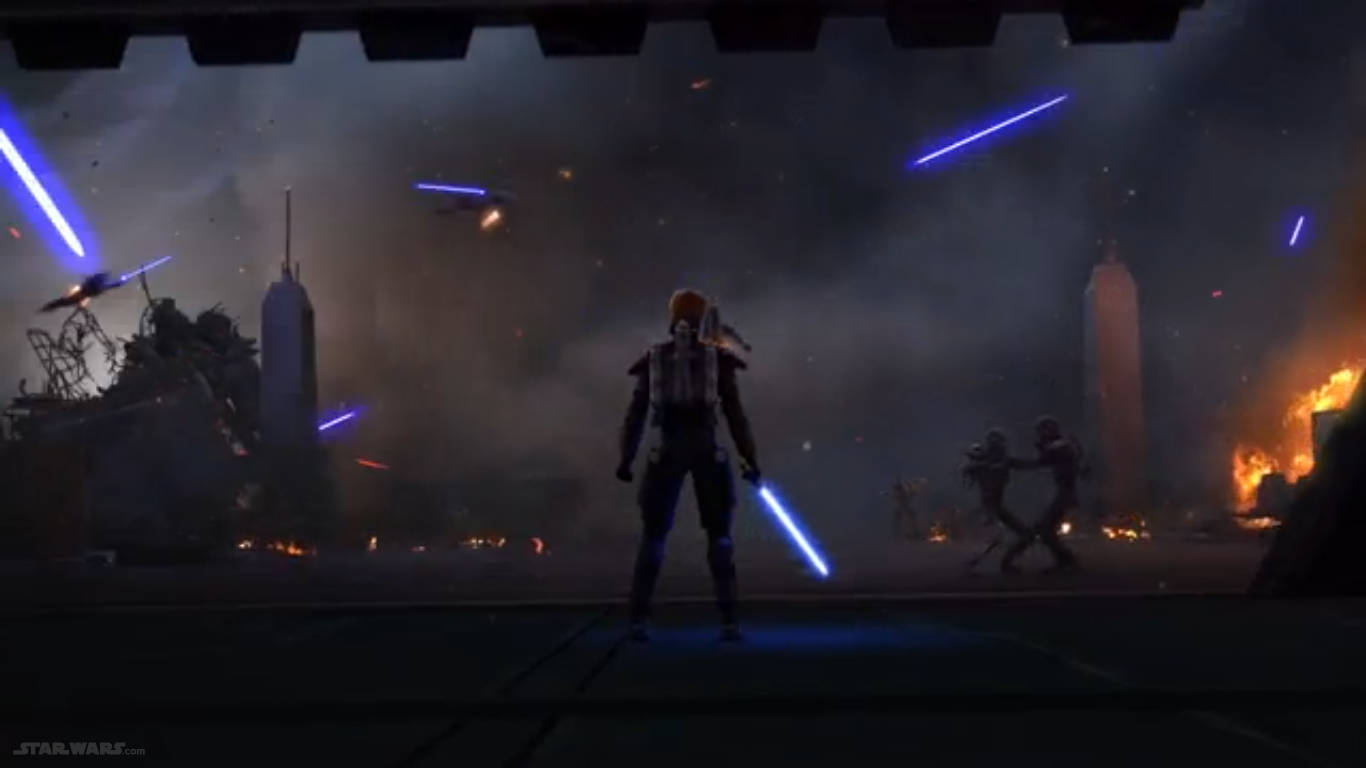The Mandalorian Star Wars Battle Background