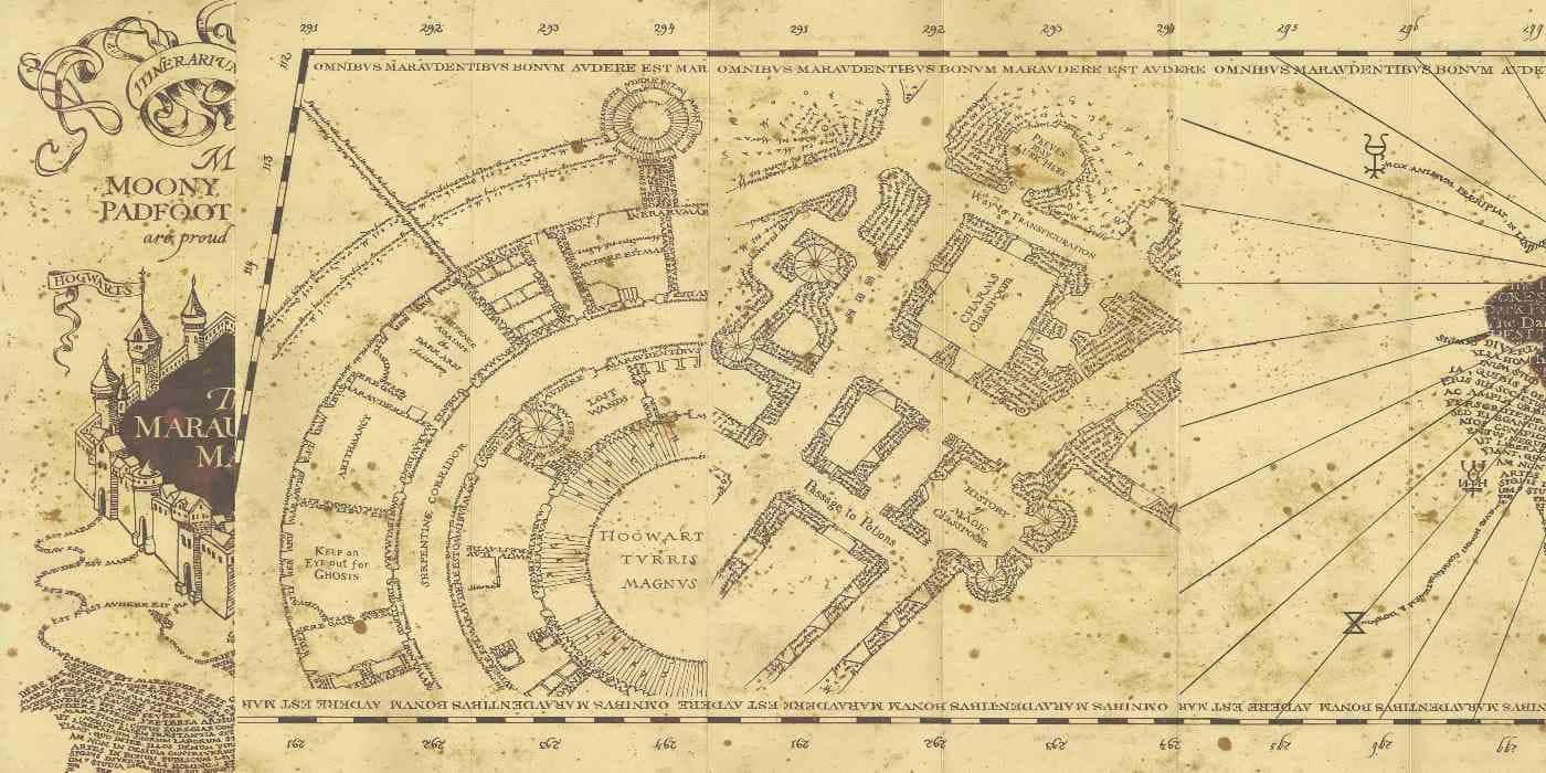 Marauder's Map Wallpaper – Curiosa - Purveyors of Extraordinary Things