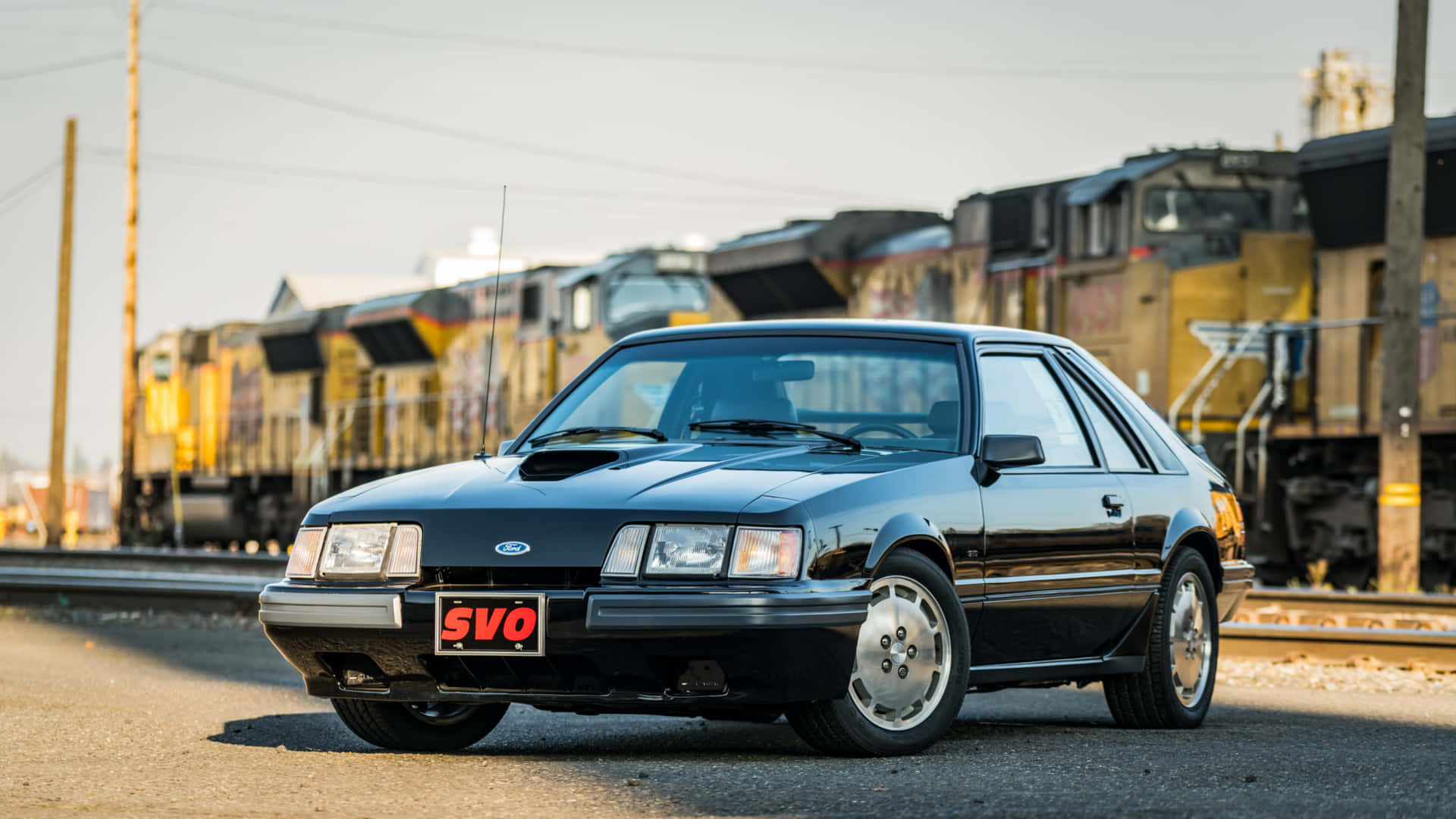 The Marvelous Ford Mustang Svo In Superb Condition Wallpaper