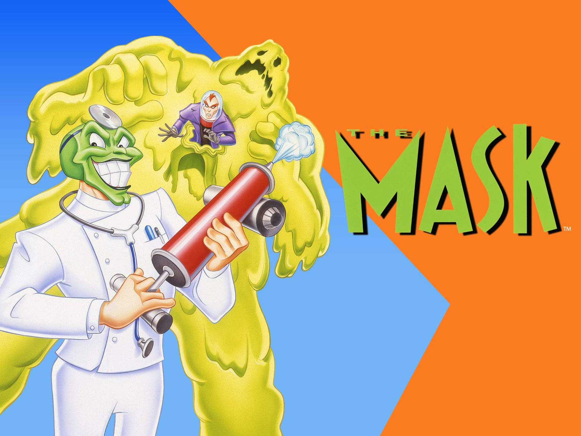 The Mask With Mucus Monster Wallpaper