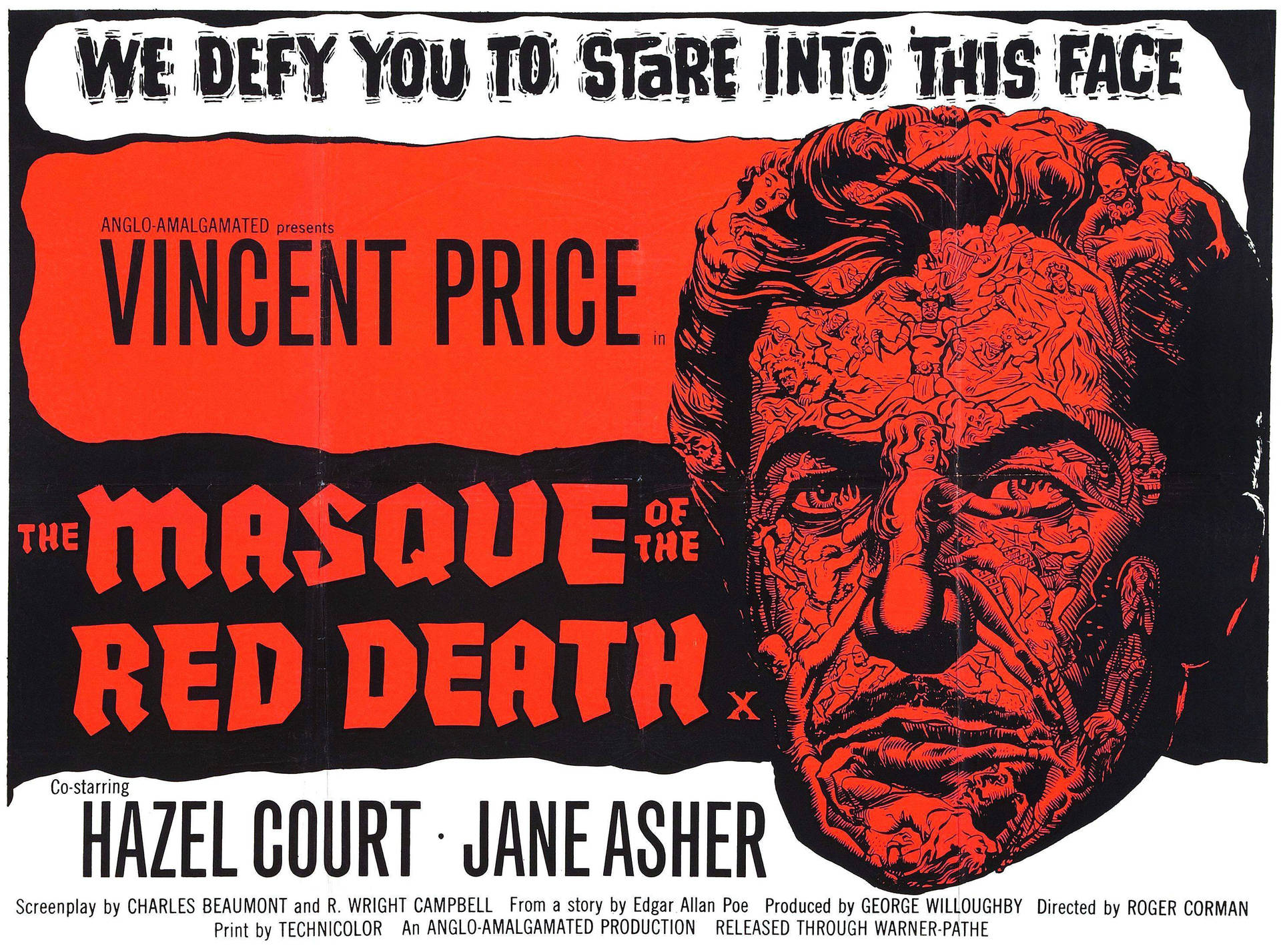 The Masque Of The Red Death Poster