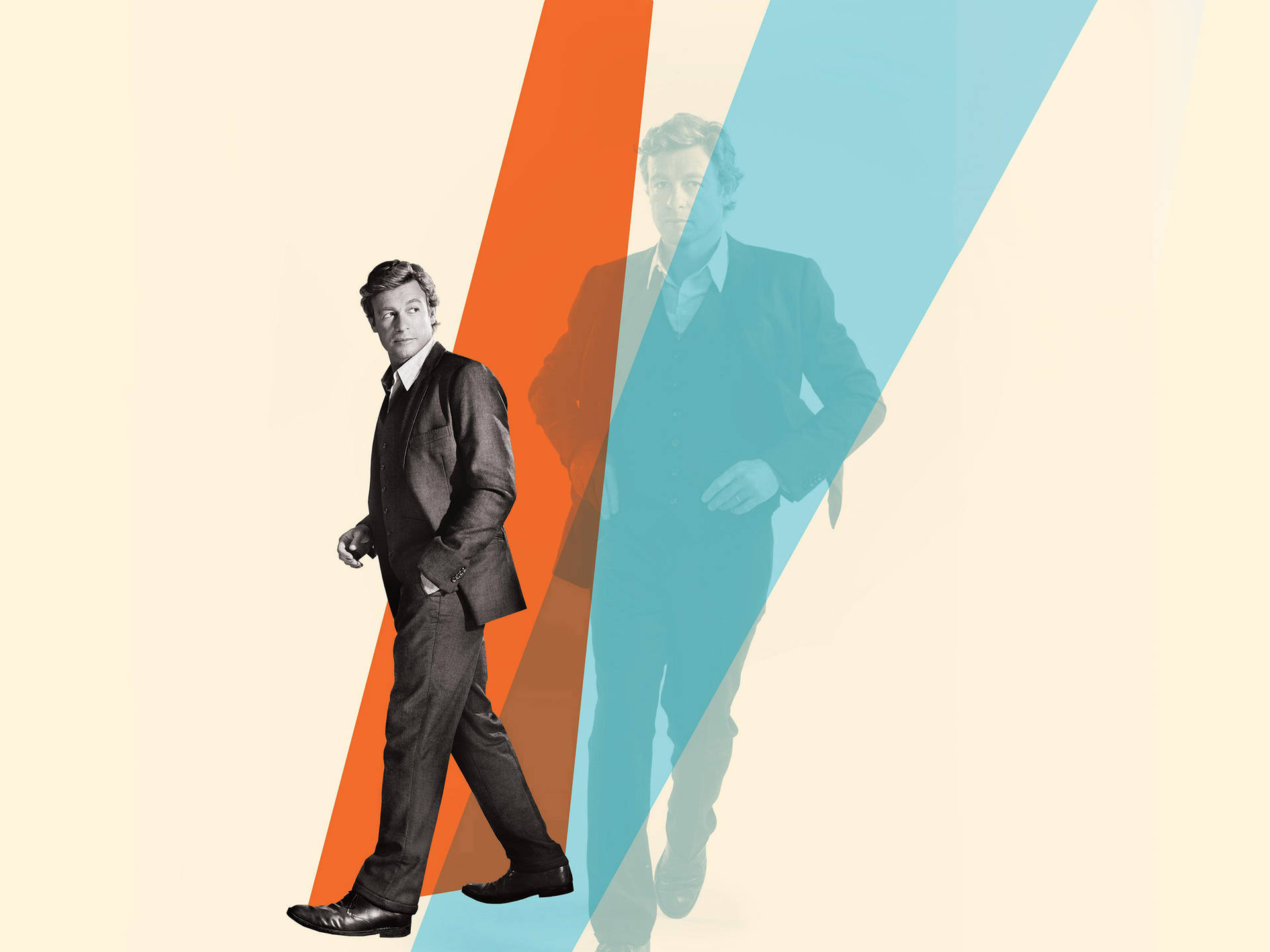 The Mind of Mystery, Patrick Jane- The Mentalist Wallpaper