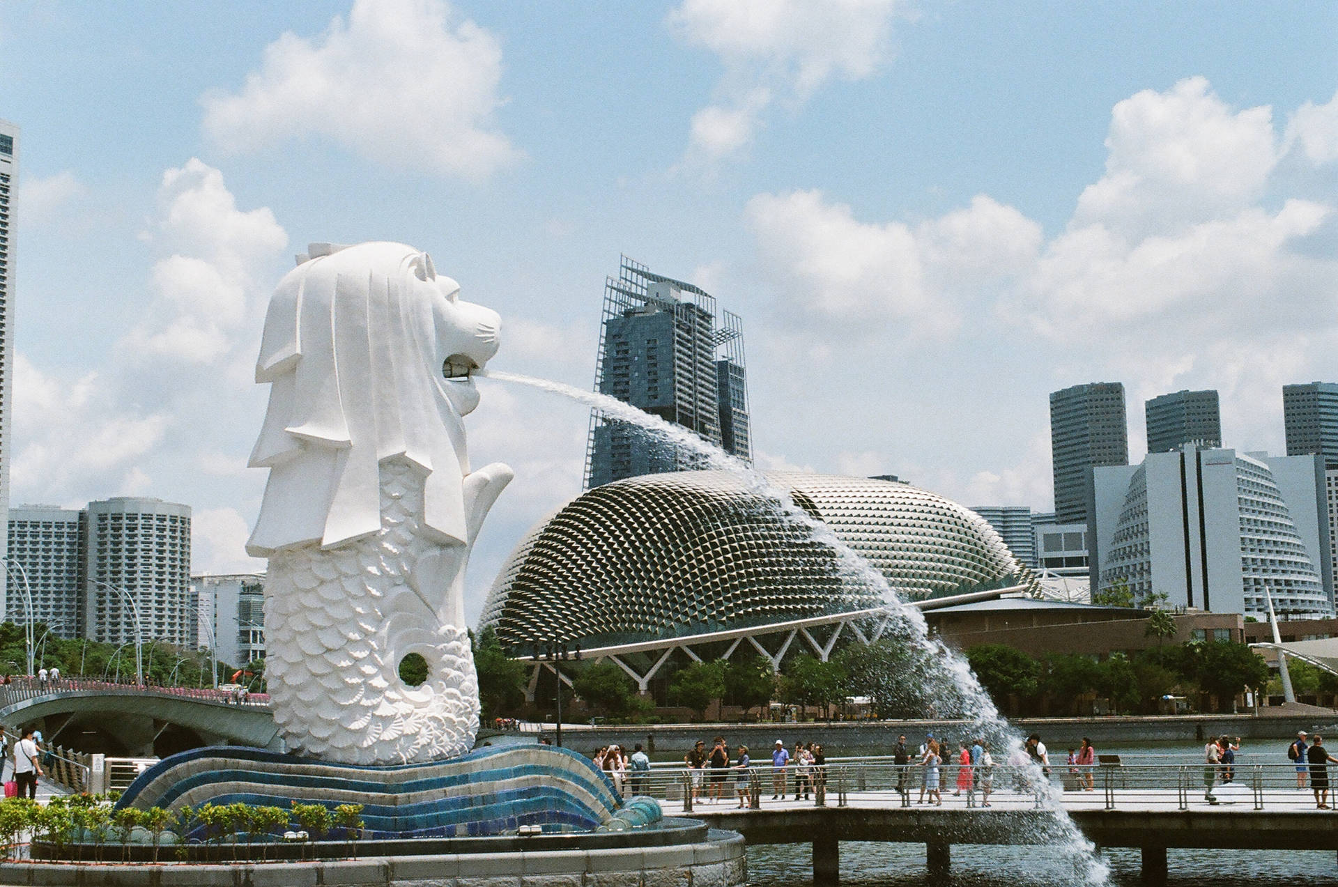 The Merlion Of Singapore