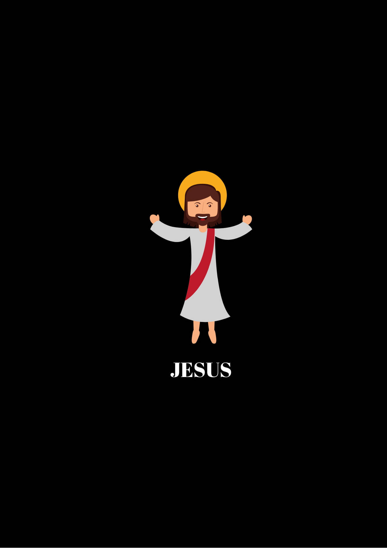 Elmesías Jesús En 4k Para Iphone Fondo de pantalla