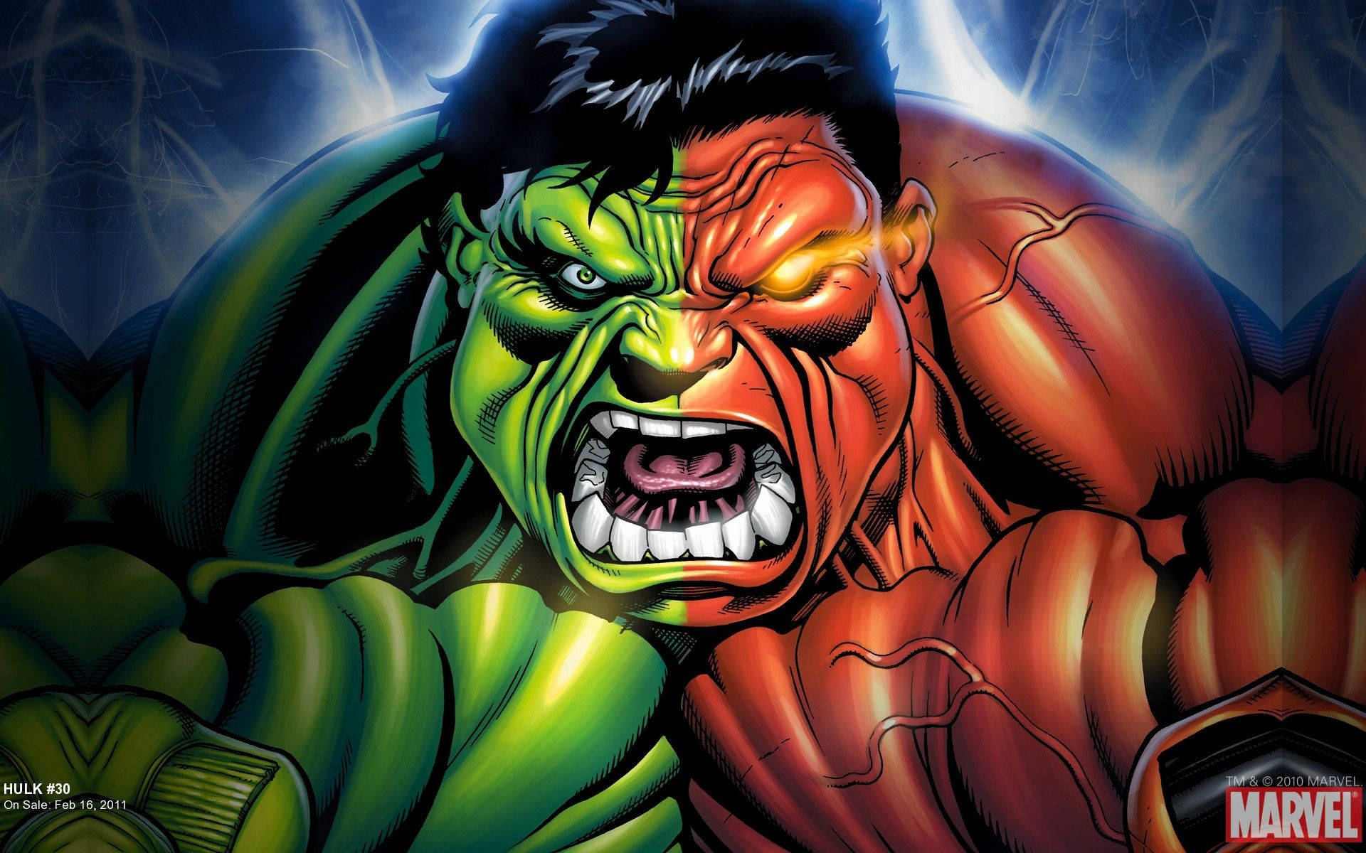 The Mighty Incredible Hulk Unleashed Wallpaper