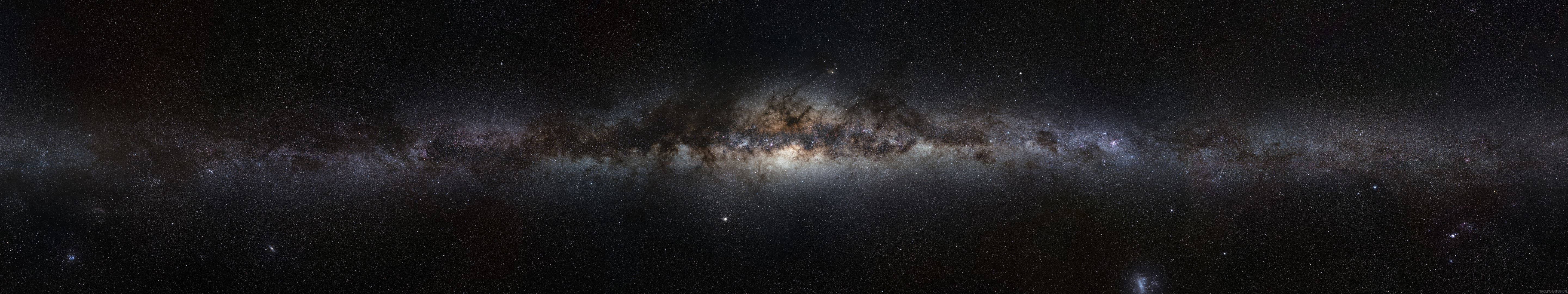 The Milky Way Wide Wallpaper