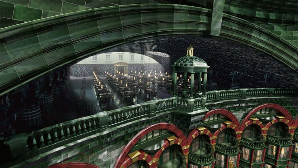 "Explore the Magical Wonders at the Ministry of Magic" Wallpaper
