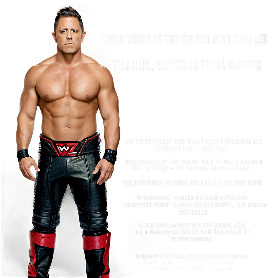 The Miz Red Carpet Look Png 06202024 PNG