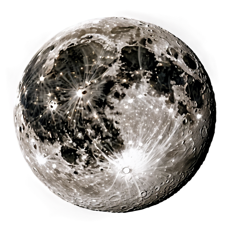 The Moon A PNG