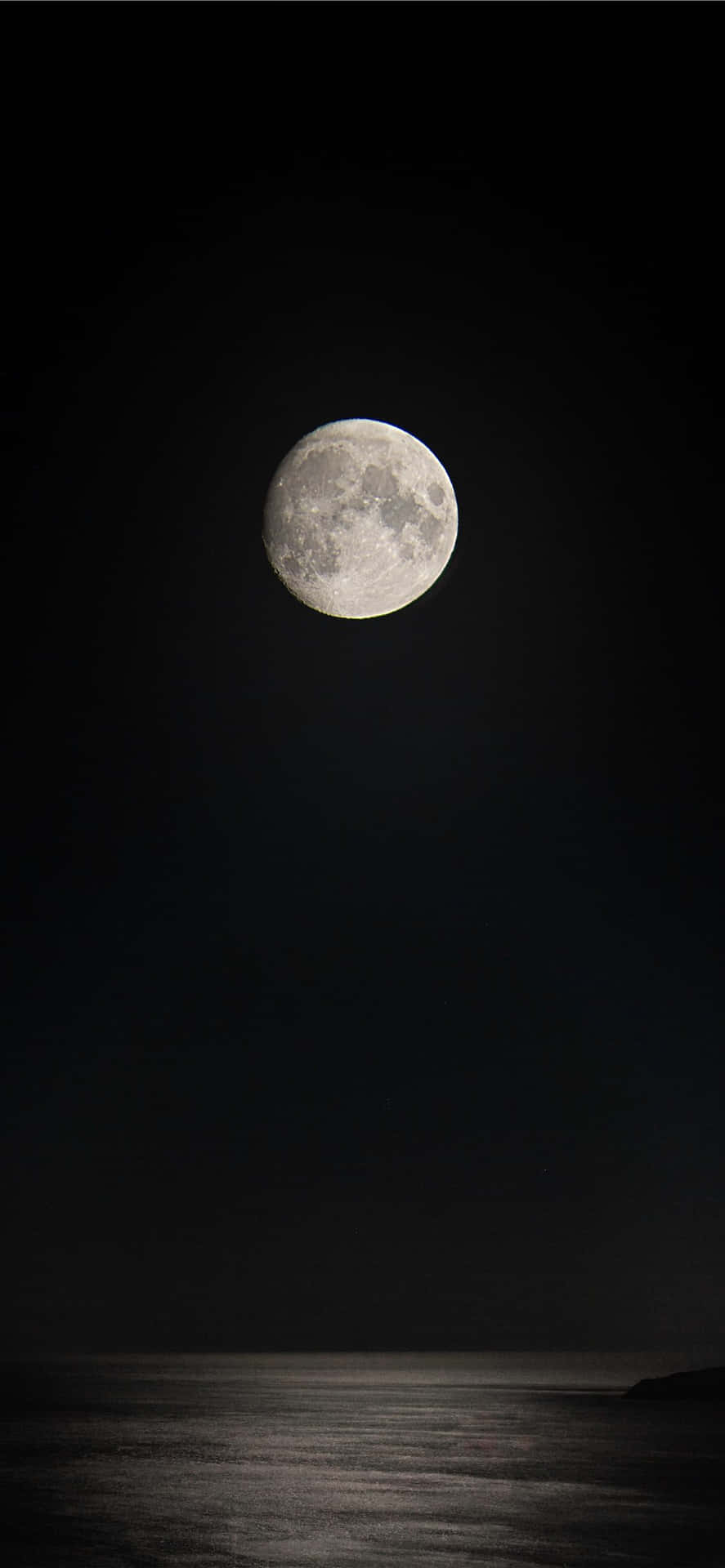 Laluna Negra Del Iphone Fondo de pantalla