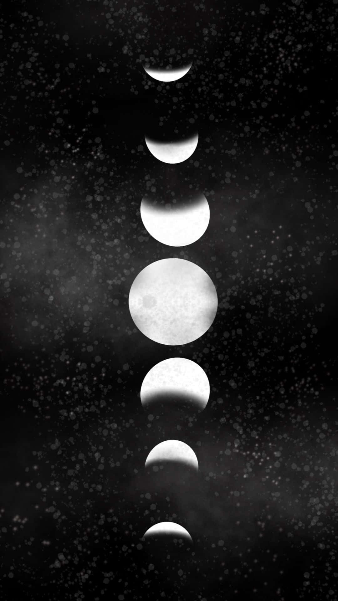 "The Moon on your Iphone" Wallpaper