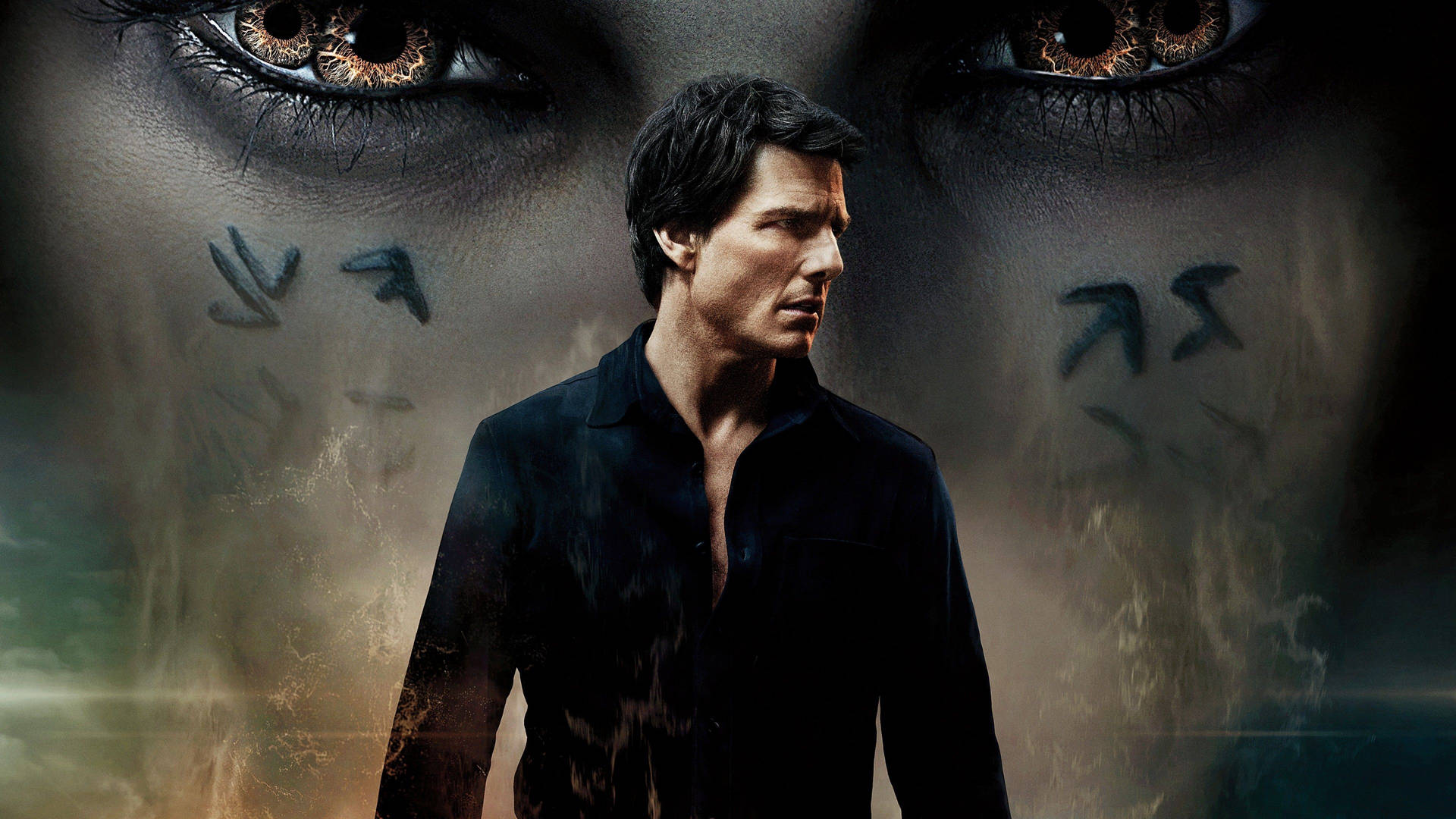 The Mummy Featuring Tom Cruise Wallpaper