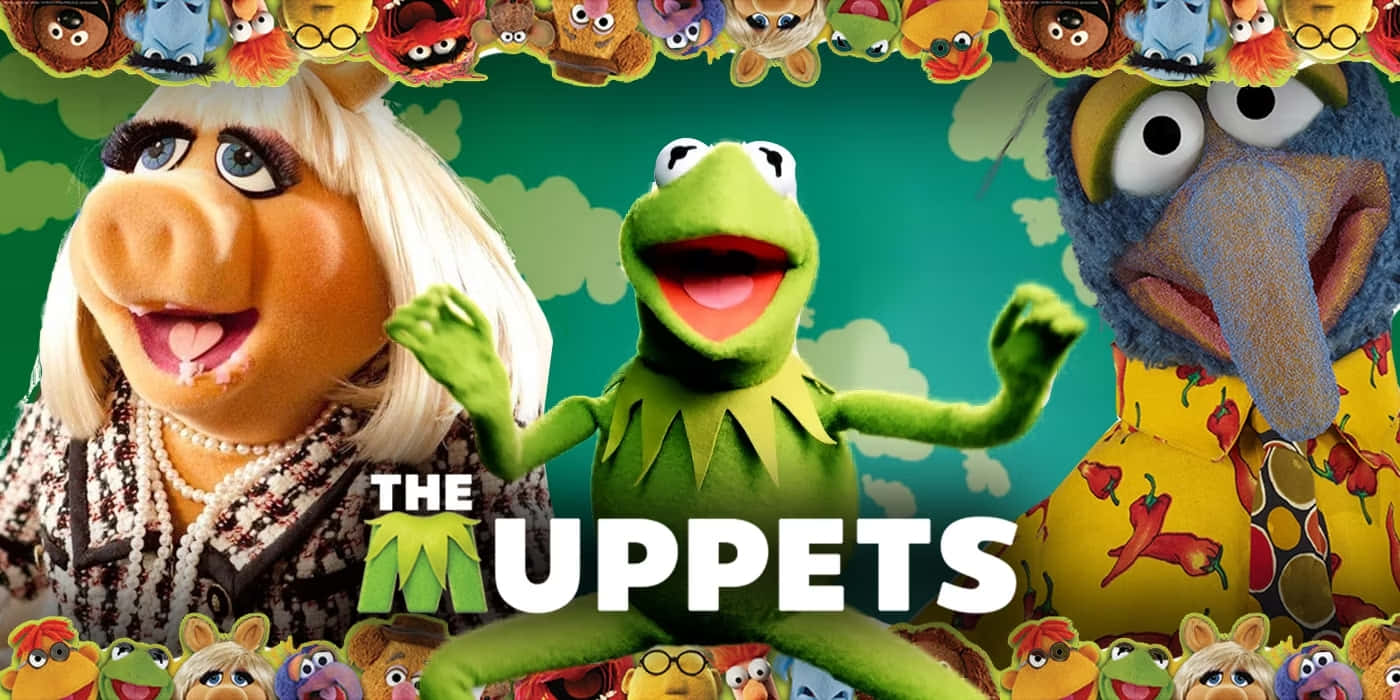 The Muppets Cast Promotional Banner Wallpaper