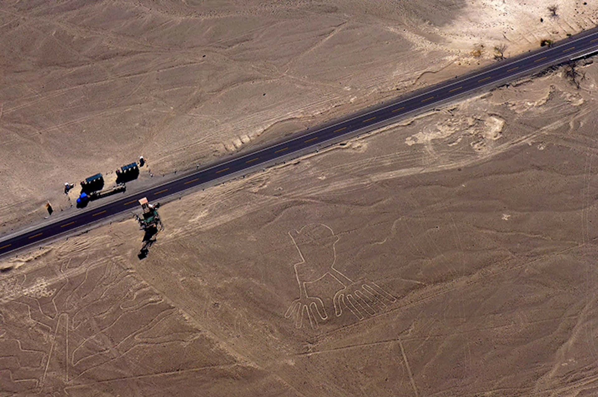 Les Lignes De Nazca Fond d'écran