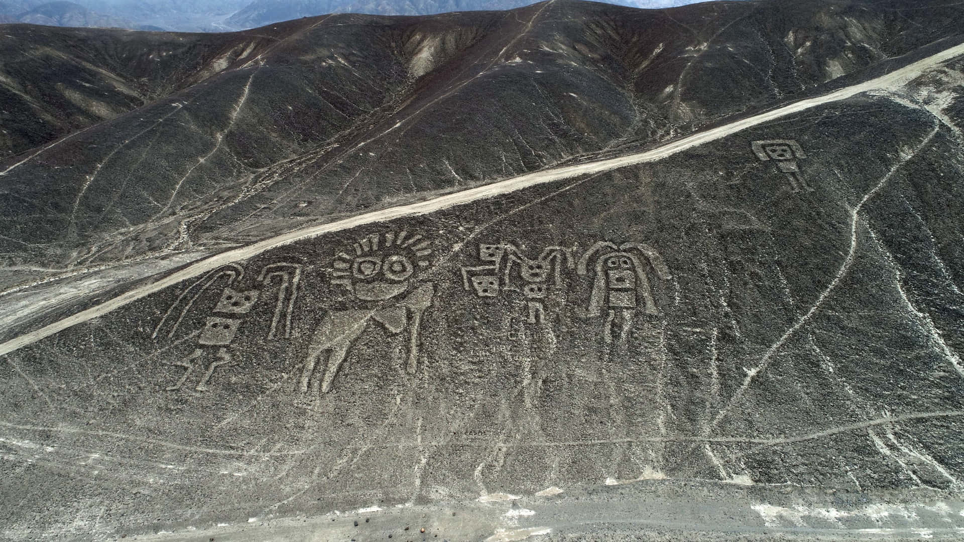 Les Lignes De Nazca Fond d'écran