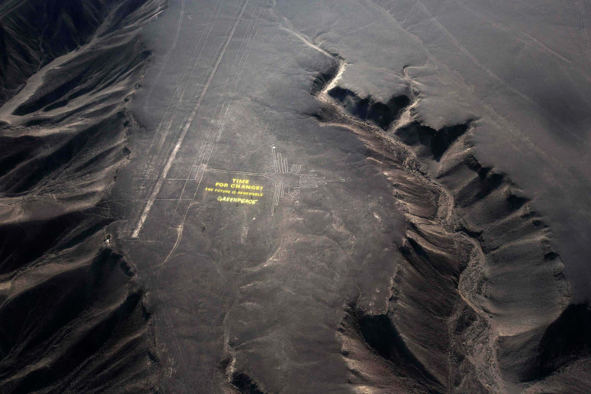 Les Lignes De Nazca Fond d'écran