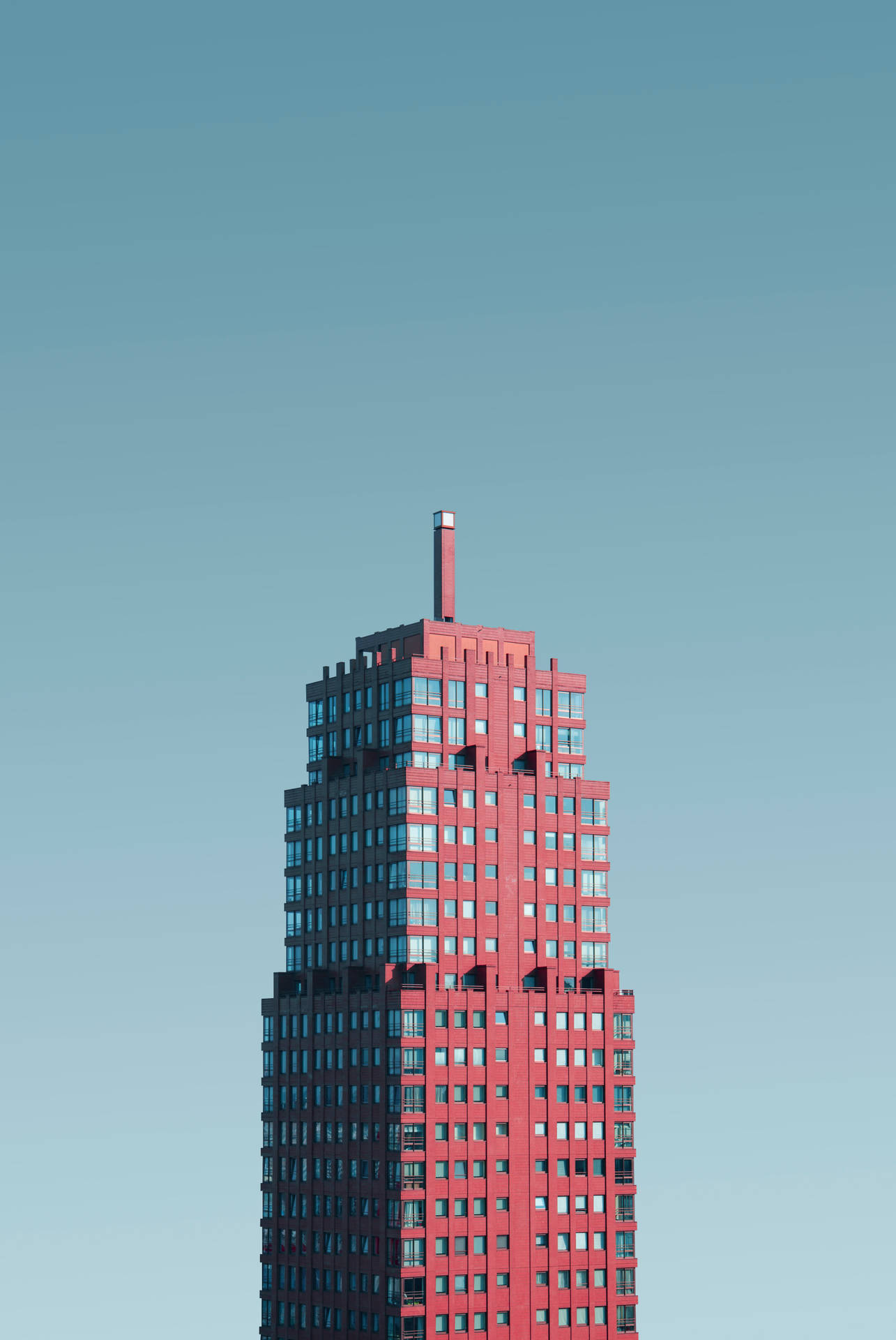 Den Nederlandske Røde Skyskraber Wallpaper