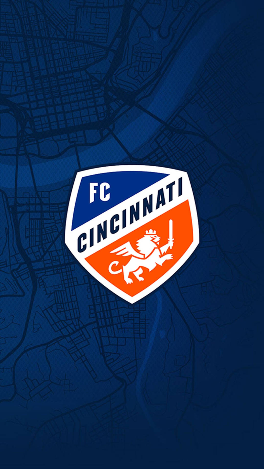 Det Nye Logo For FC Cincinnati Wallpaper
