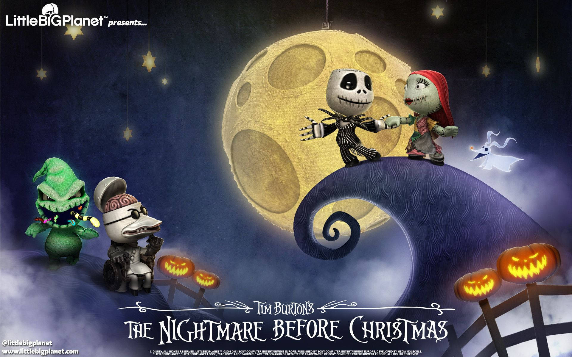 Join Jack Skellington, Zero and the gang for an unforgettable adventure! Wallpaper