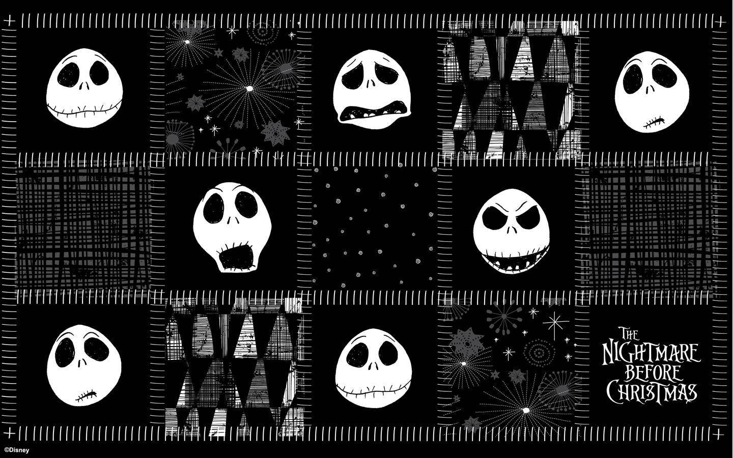 The Nightmare Before Christmas Faces Of Jack