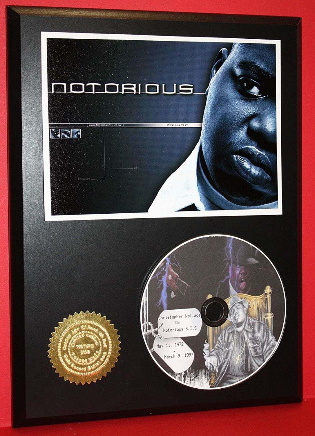 The Notorious Big Limited Edition Cd Wallpaper