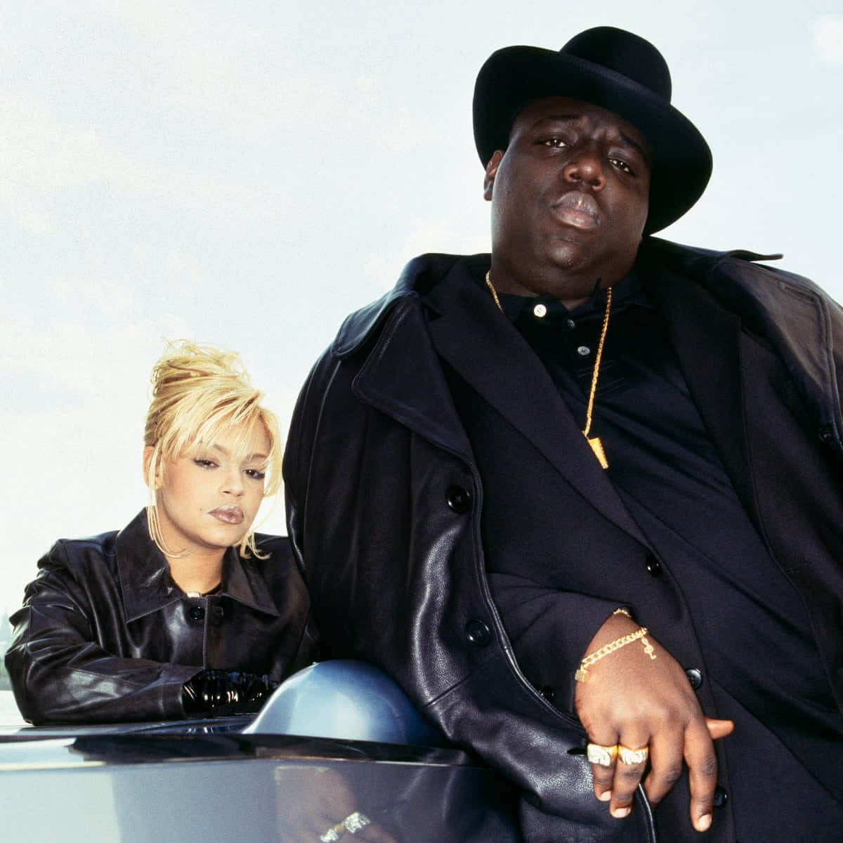 The Notorious B.I.G.&Faith Evans: An Iconic Hip-Hop Duo Wallpaper