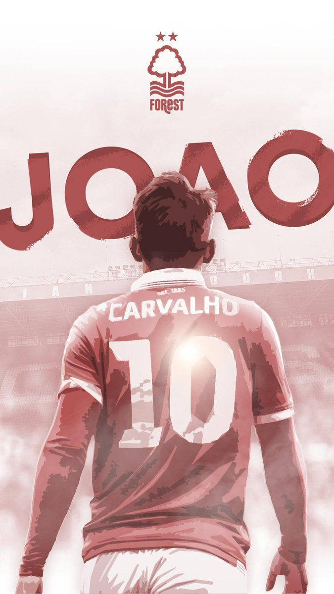 Den Nottingham Forest FC Joao Carvalho tapet bringer forbløffende minder om The City Ground. Wallpaper