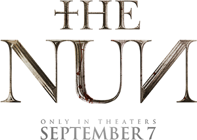 The Nun Movie Title Graphic PNG