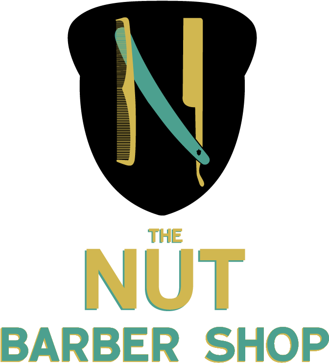 The Nut Barber Shop Logo PNG
