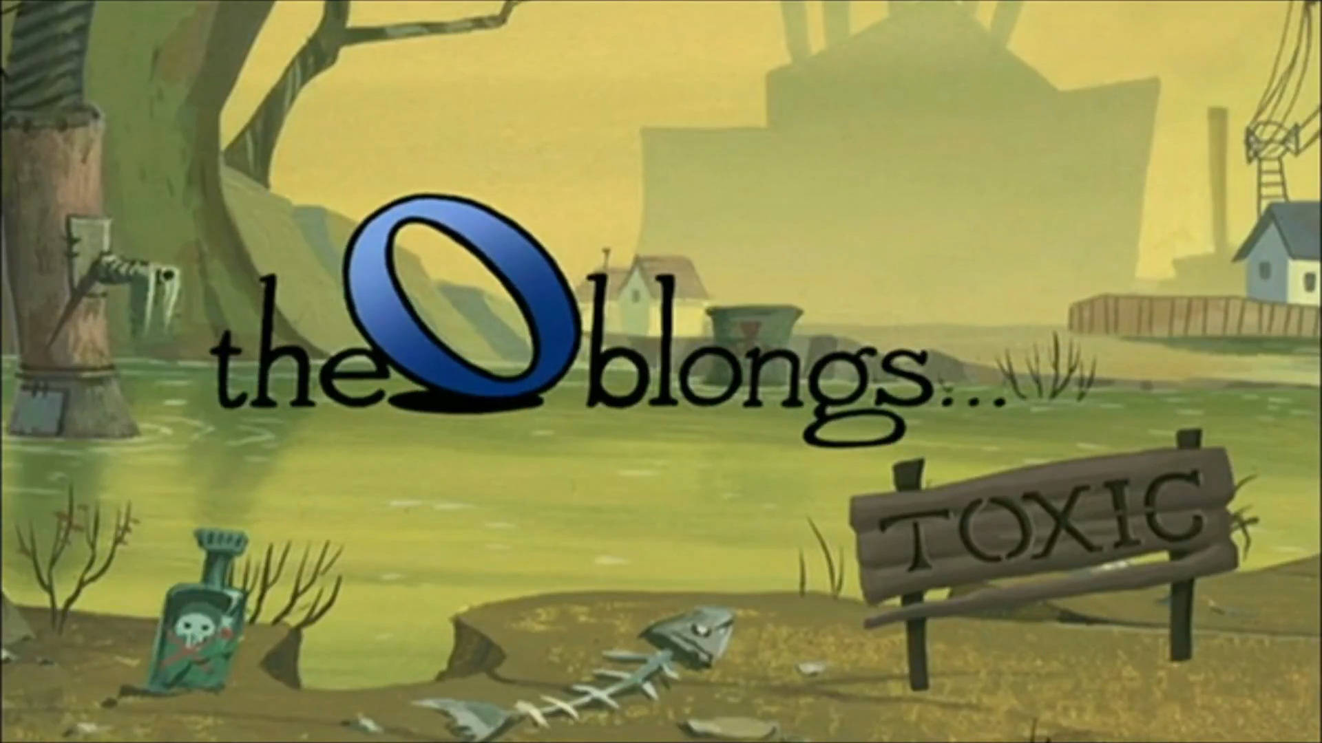 The Oblongs Show Title Card Wallpaper