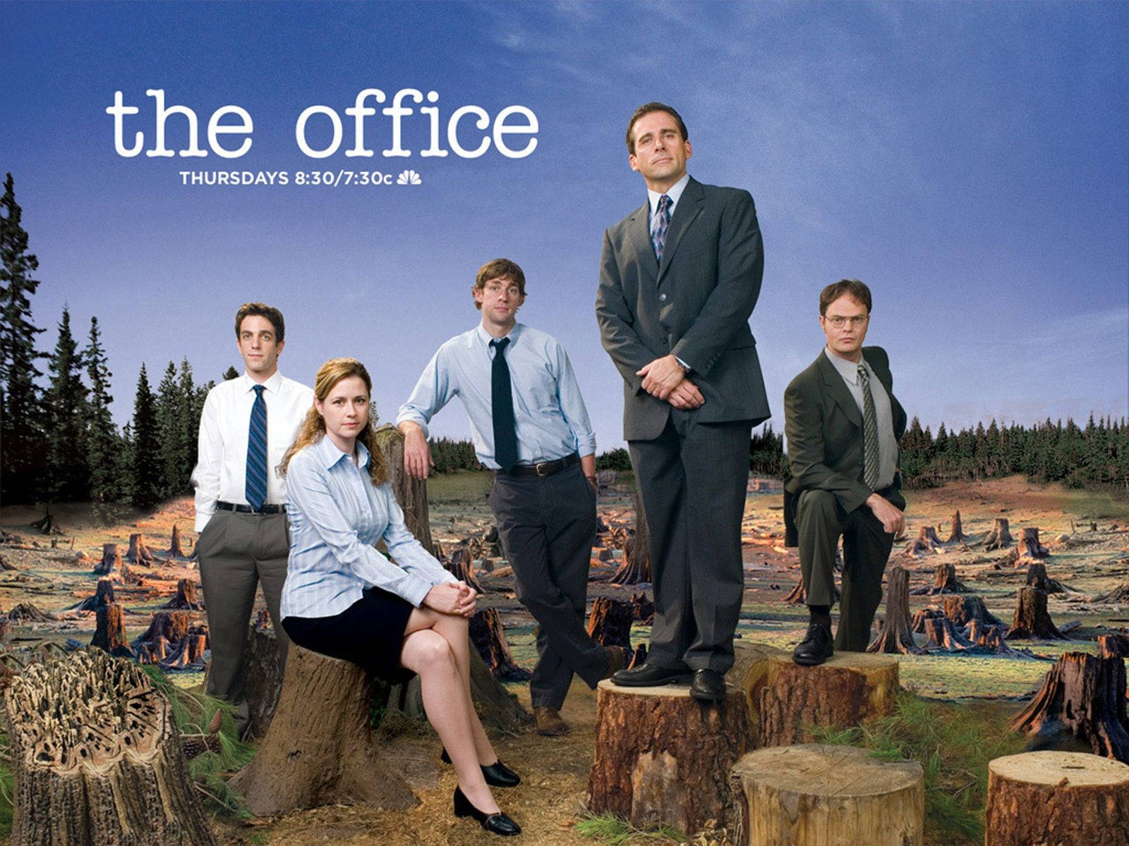 Elpóster De La Temporada 4 De The Office - ¡salud! Fondo de pantalla