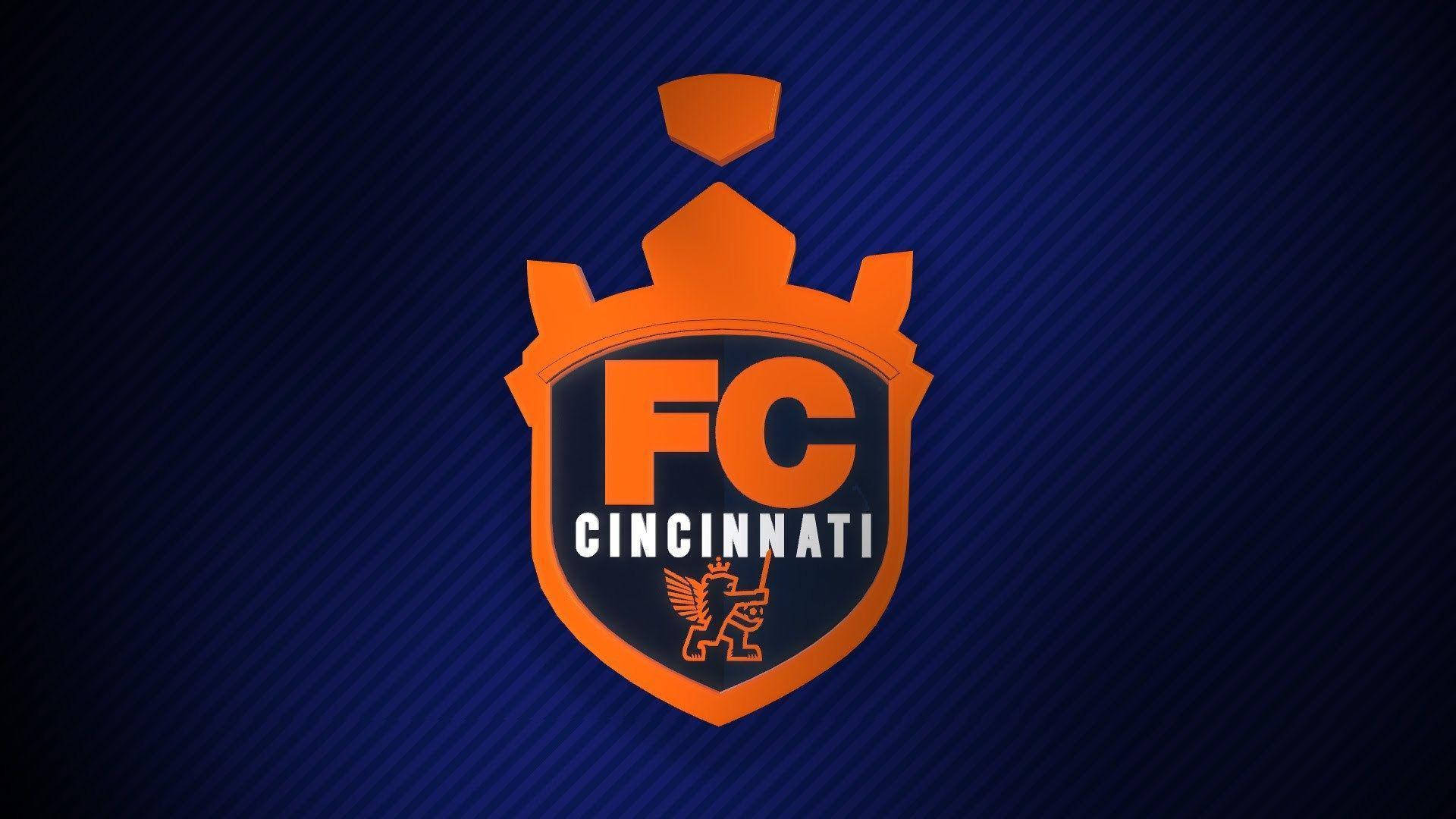 Det gamle logo af FC Cincinnati Wallpaper