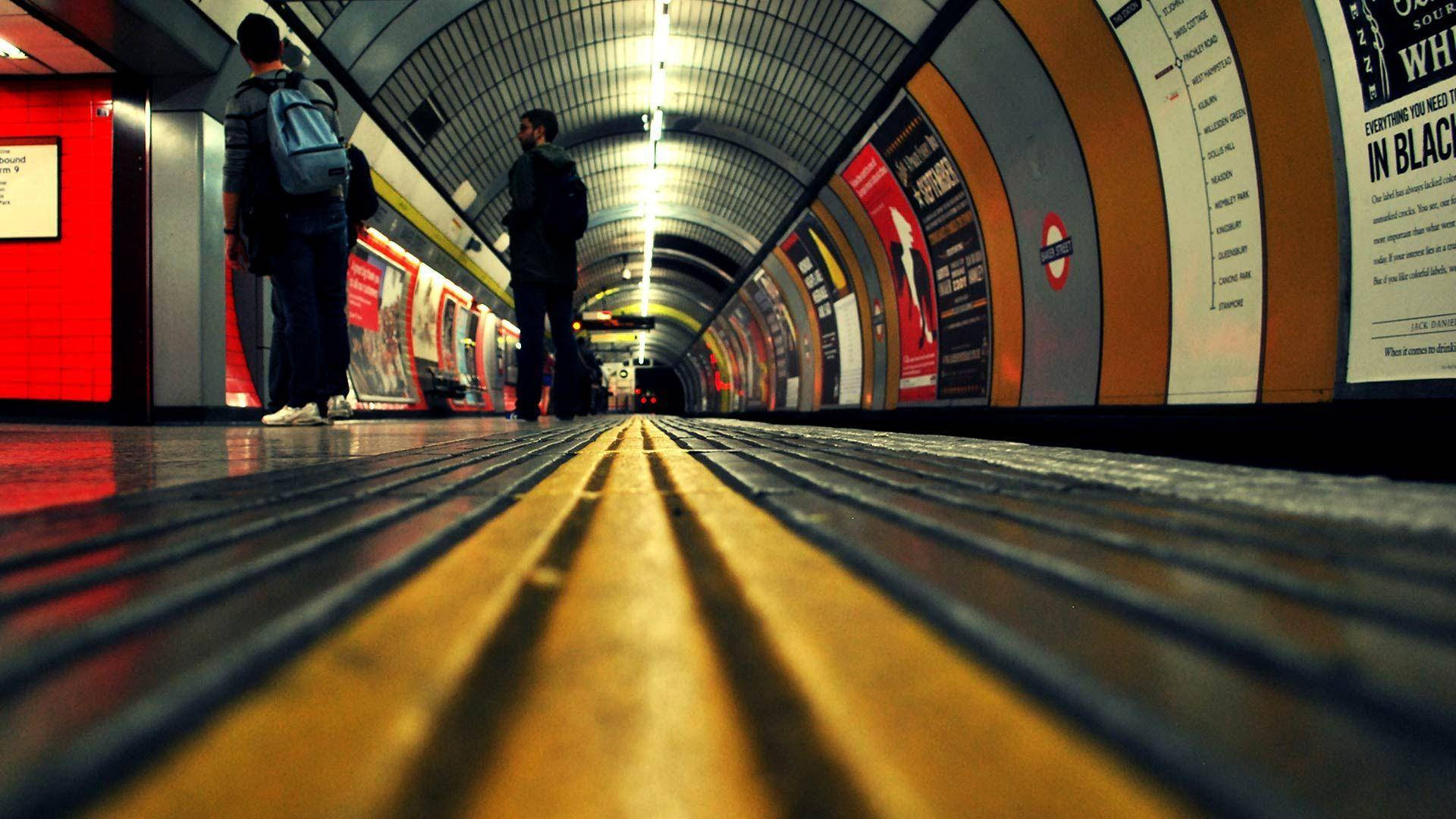 The Old London Underground Tunnel Wallpaper