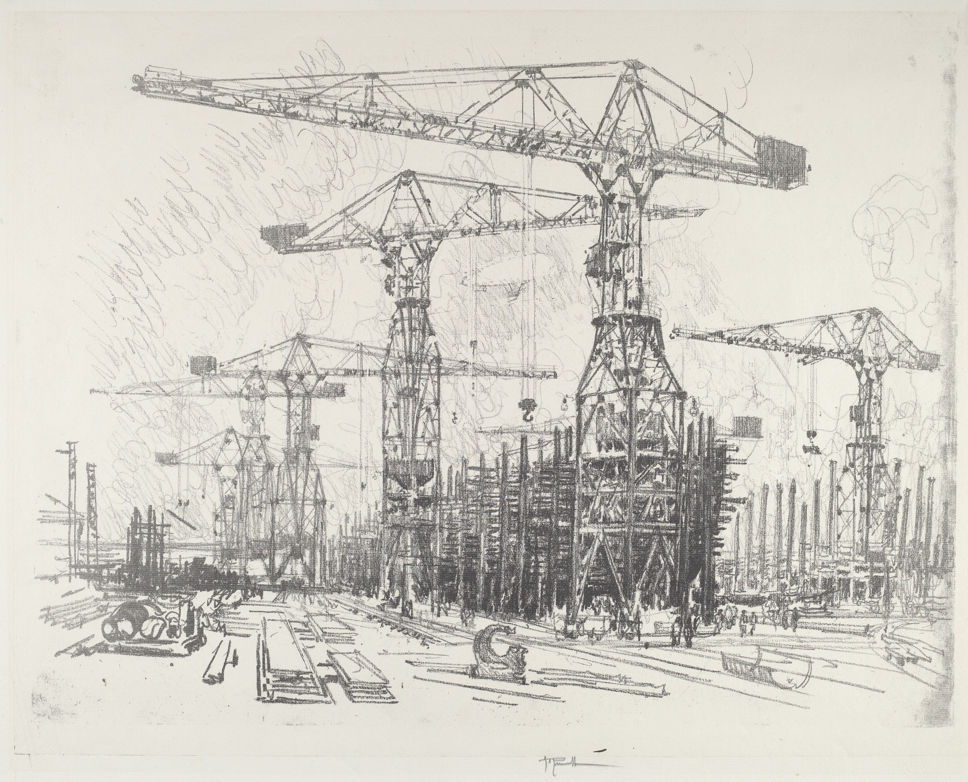 The Old Shipyard Wallpaper