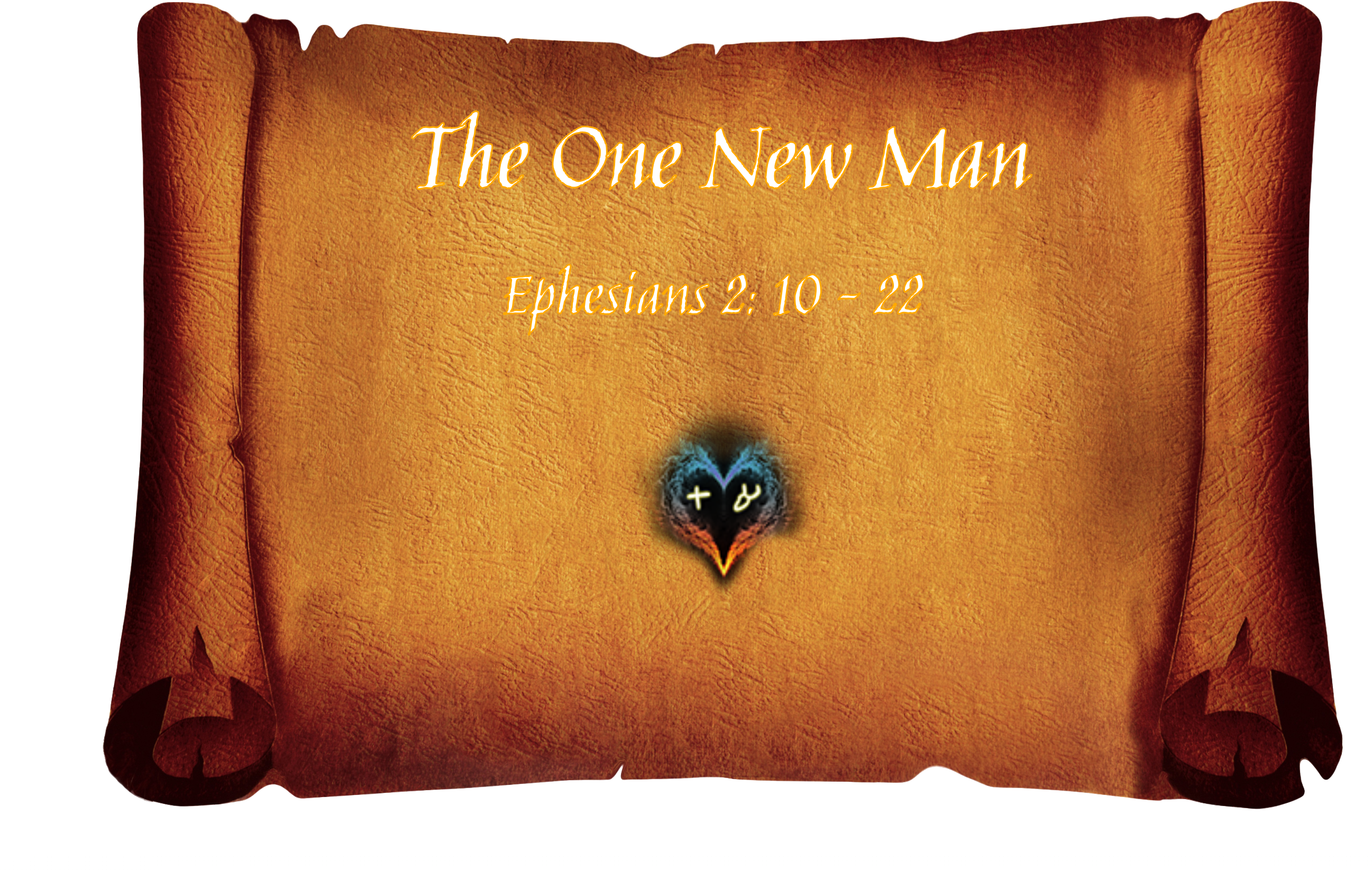 The One New Man Scripture Reference PNG