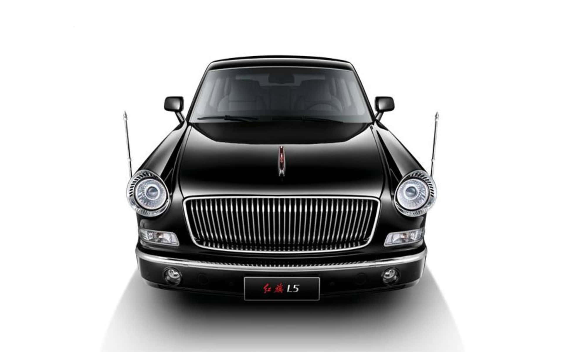 The Opulent Hongqi L5 Luxury Sedan Driving Through The Countryside Wallpaper