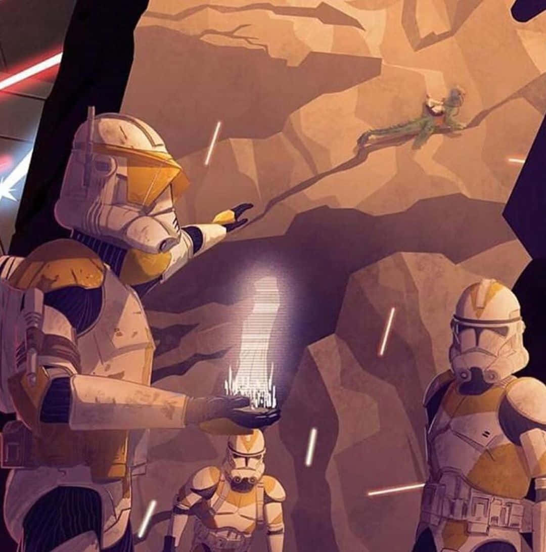 Jedi Knights Fighting to Preserve Peace Wallpaper